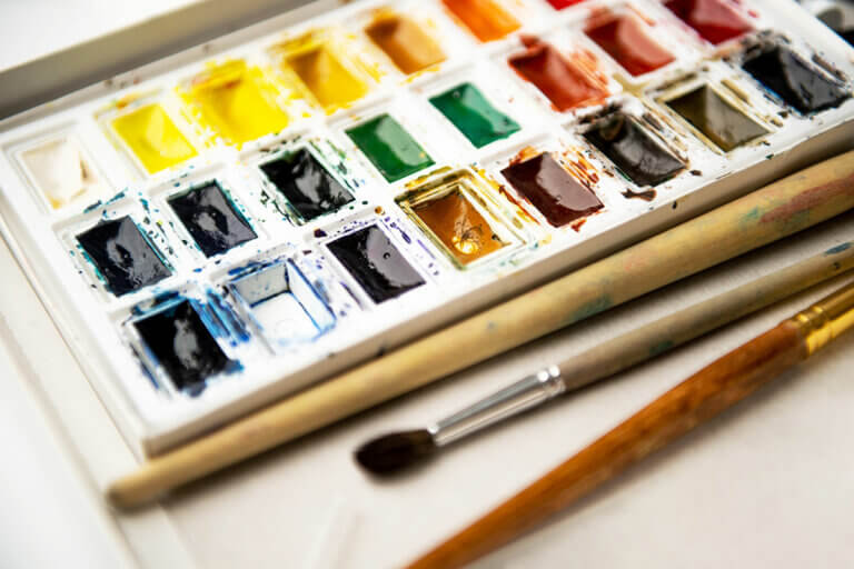 Aquarellfarben