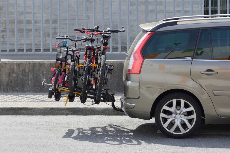 Fahrradträger für Anhängerkupplung