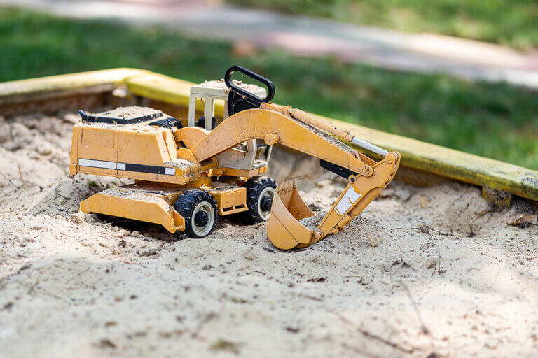 Ferngesteuerte Bagger