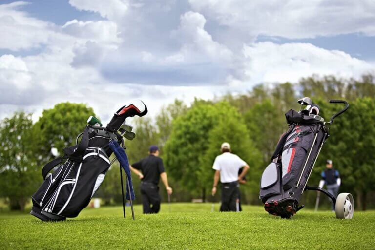 Golfbag-Trolleys