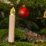 Kabellose Weihnachtskerzen