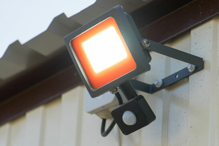 LED-Außenleuchten mit Bewegungsmelder
